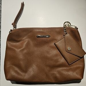 Brown STEVE MADDEN Crossbody Clutch Pocketbook